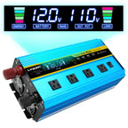 4000W Pure Sine Wave Inverter DC 12v/24v To AC 110v 60HZ Voltage Converter Car Solar Power Inverter Lootquake LLC