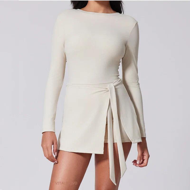 VITALINOVO AllureFlex Women's Sporty Elegance Dress THRIXINE