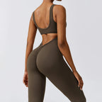 Women Training Workout Bodysuit THRIXINE