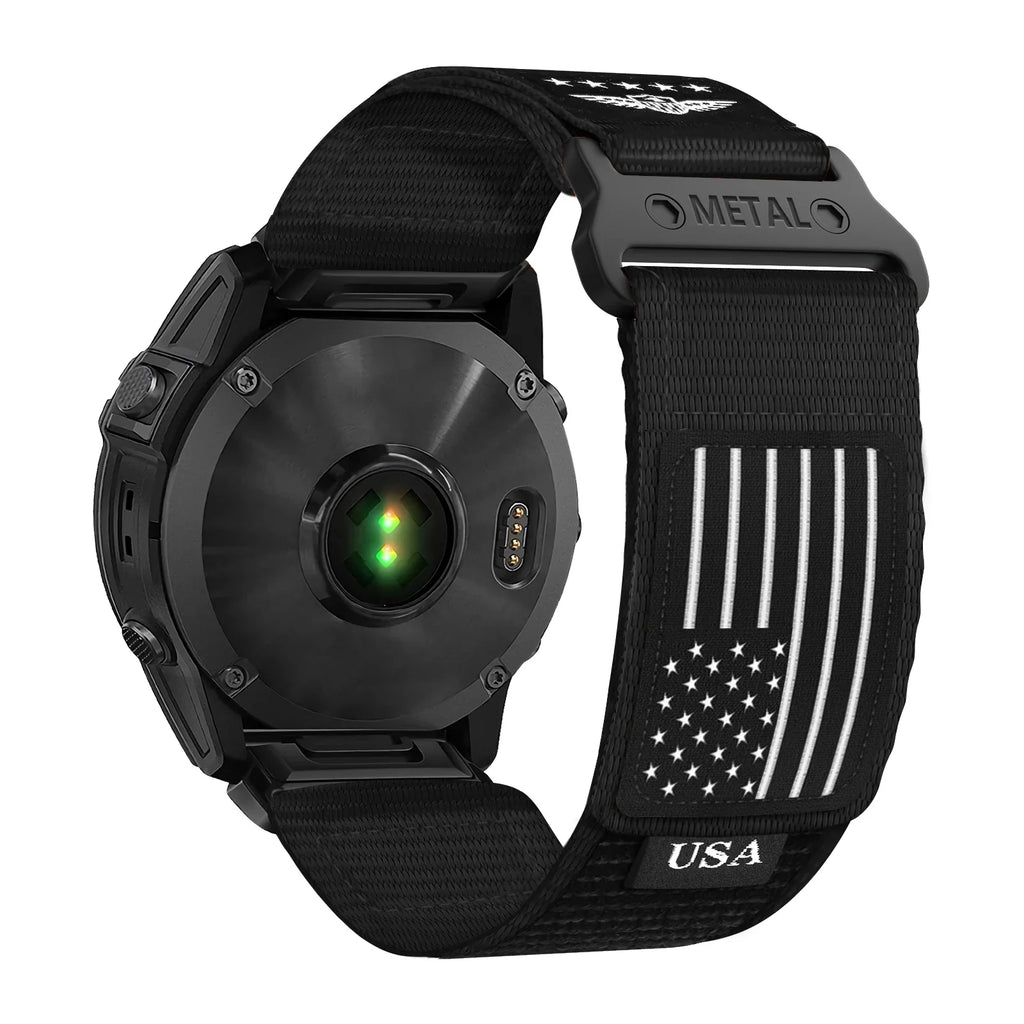 Garmin Trail Loop Nylon Strap - Tactical and Breathable Band