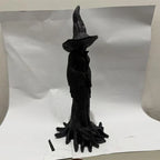 Halloween Witch Decoration Statue, Gothic Resin Sculpture Ornament, Retro Magician Decoration Craft, Dark Fantasy Decoration. Lootquake LLC