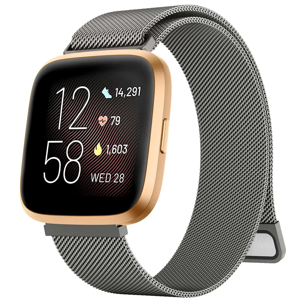 Fitbit Versa & Sense Metal Band - Premium Steel Strap - SJB-DIAMOND ELITES