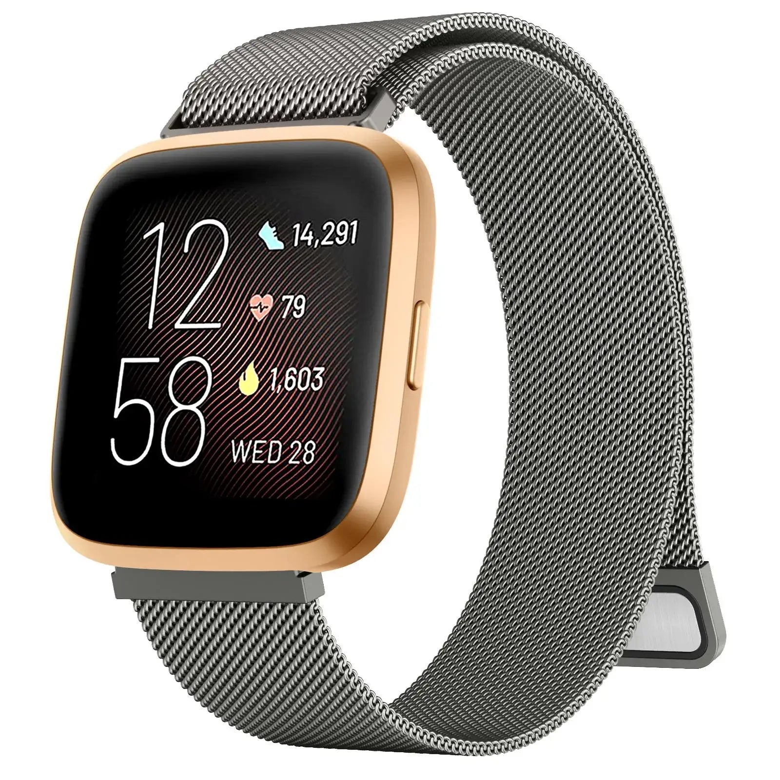 Fitbit Versa & Sense Metal Band - Premium Steel Strap - SJB-DIAMOND ELITES