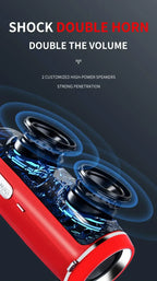 Portable Wireless Bluetooth Speaker 200W High Power Subwoofer Outdoor Waterproof Soundbox with FM Radio USB TF card Boom Box Lootquake LLC