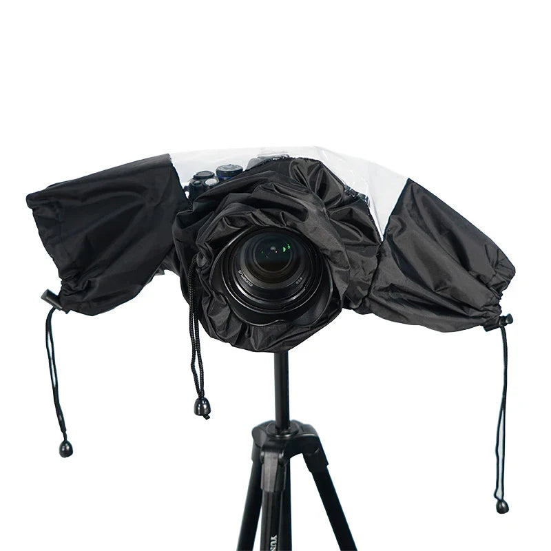 Waterproof Camera Rain Cover Raincoat Protector for Canon Nikon Sony Panasonic Fuji DSLR Camera Portable Rainproof Accessories Lootquake LLC
