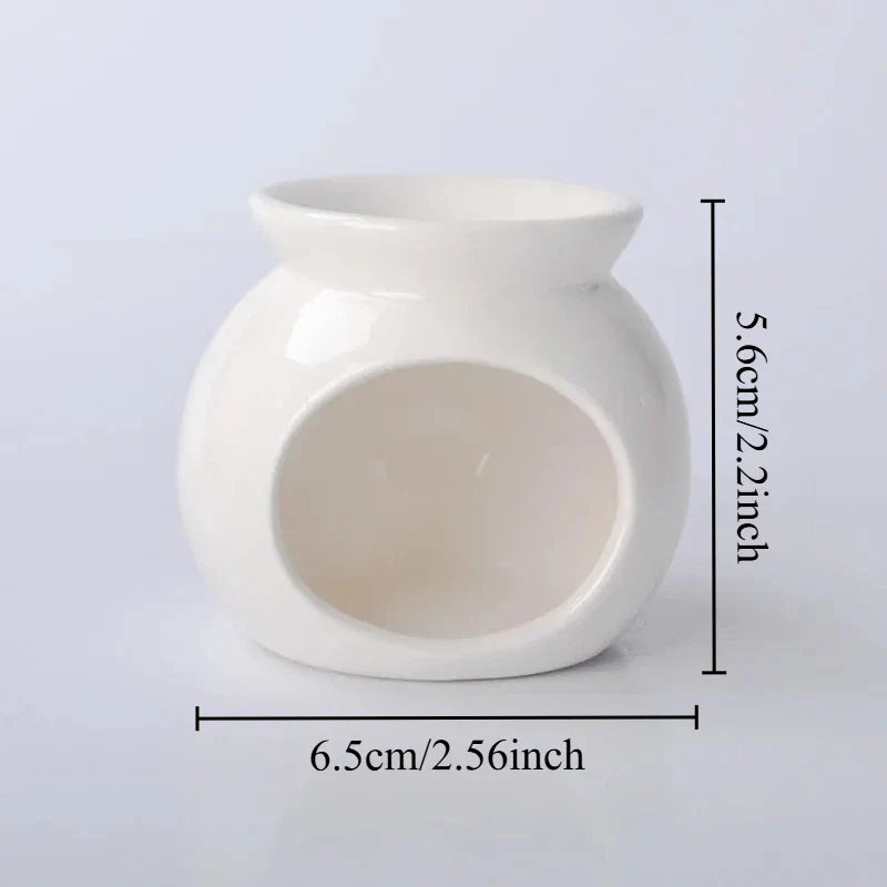 Essential Oil Burners Wax Melt Warmer Aromatherapies Aromas Diffuser Furnaces Ceramics Tealight Holder Decors Lootquake LLC