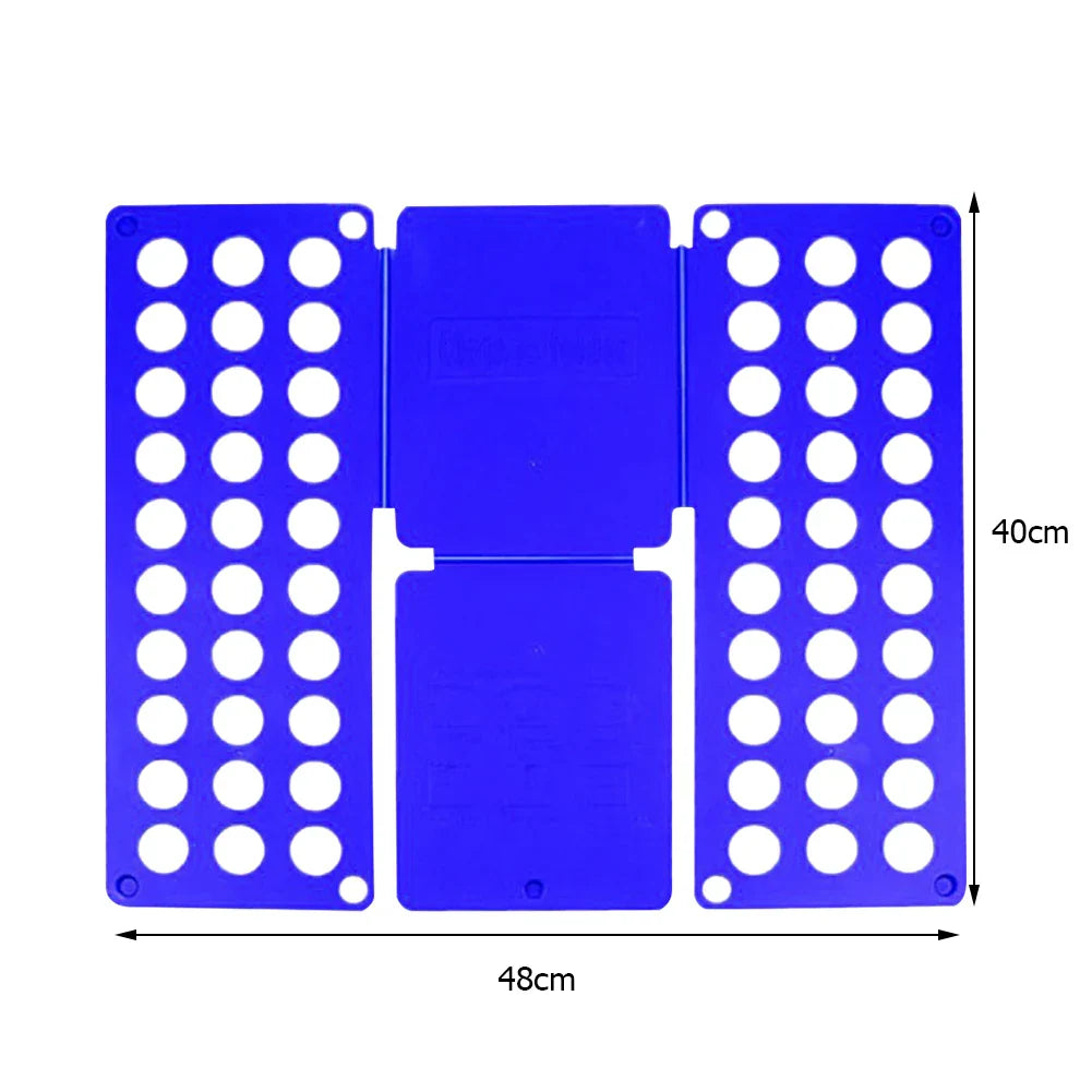 Plastic Clothes Folding Board Easy and Fast Kids Laundry Folder Shirt Folding Board Home Storage Tool for Kid Children Adults Lootquake LLC