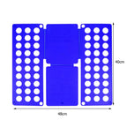 Plastic Clothes Folding Board Easy and Fast Kids Laundry Folder Shirt Folding Board Home Storage Tool for Kid Children Adults Lootquake LLC