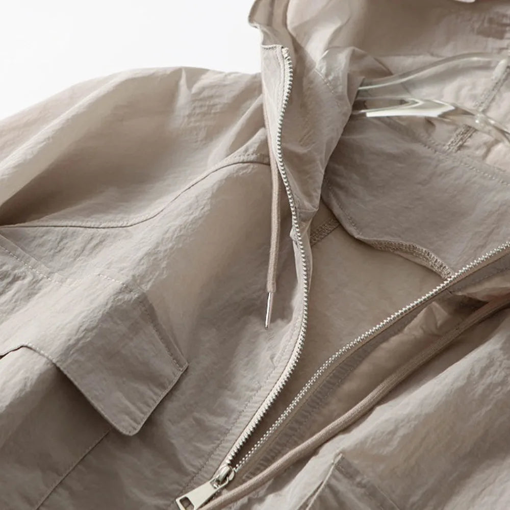 SunGuard Breeze: Women's UV-Protective Quick-Dry Jacket THRIXINE