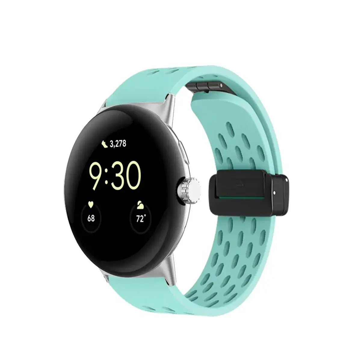Google Pixel Silicone Band - Breathable With Magnetic Clasp BandsCo Straps