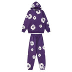 DENIM TEARS Foam Cotton Printed Hoodie Pi-Mart
