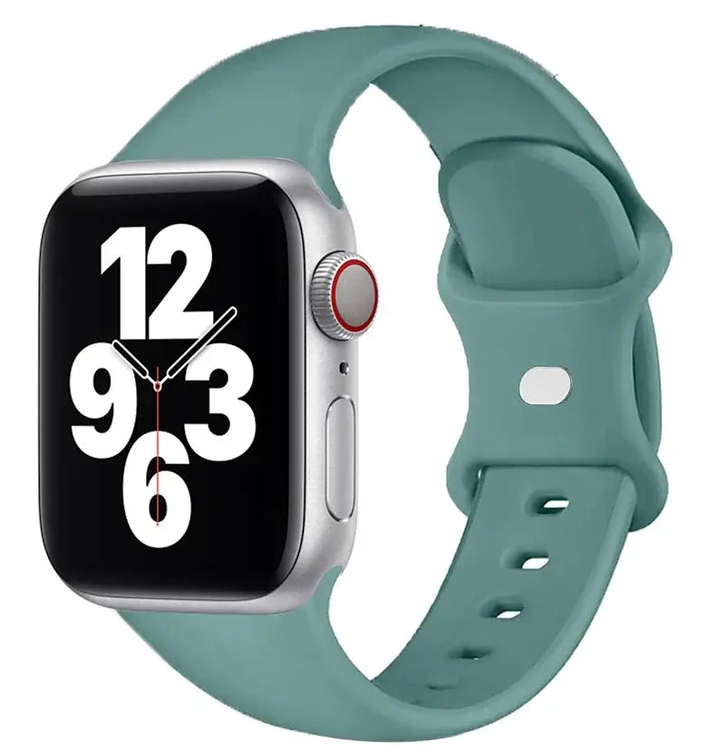Apple Watch Silicone Band - Soft Waterproof Flexible Strap - SJB-DIAMOND ELITES
