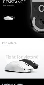 Logitech G PRO X Superlight Wireless Gaming Mouse 16K DPI Sensor Pink Wireless Gaming Mouse 25K HERO Mechanical Gaming Mouse Lootquake LLC