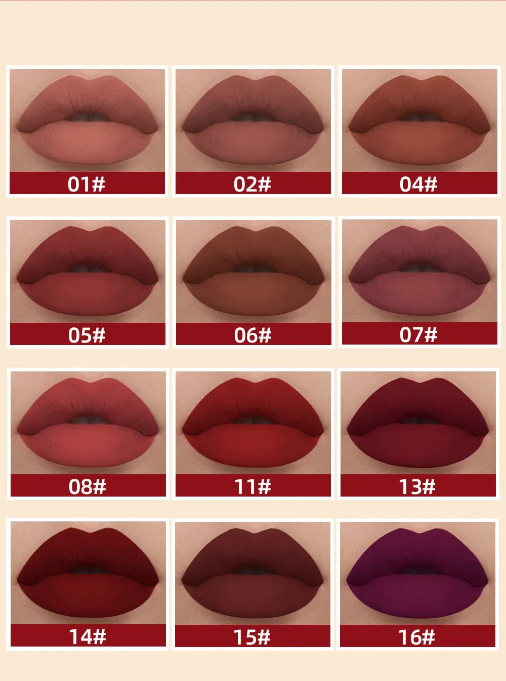 Luxury Matte Lip Gloss Set 12 Waterproof Shades Non Sticky Long Lasting Lipstick Kit For Daily Party Makeup Lootquake LLC