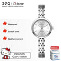 ZGO X Sanrio Hello kitty Watch For Women Minority Light Luxury Waterproof Quartz Watches Girls Jewelry Birthday Gifts 295