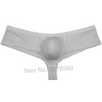 Men's Micro Boxers Mini Bikini Briefs Underwear Slip Bulge Pouch Breathable Smooth Beach Trunks Stretchy Panties Low Rise Soft