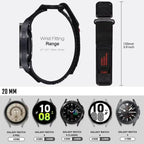 Motorola Moto Smartwatch Band - Quick Release Nylon Sport Strap Camouflage