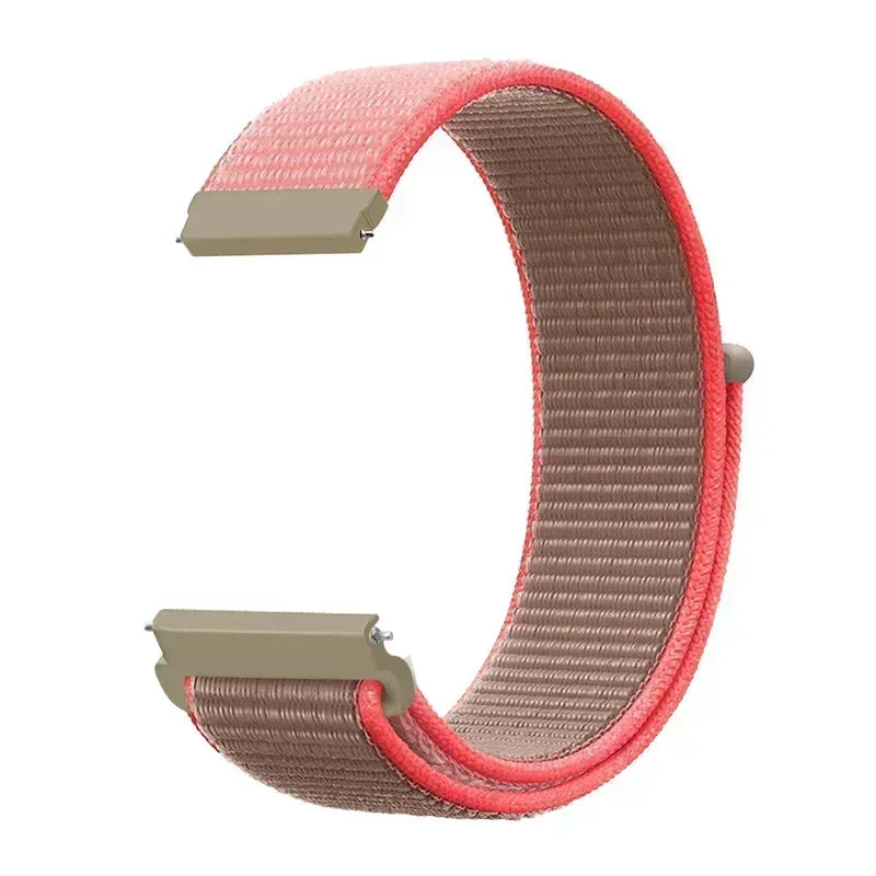Polar Bands Nylon Loop Watch Strap Velcro Clasp Unisex