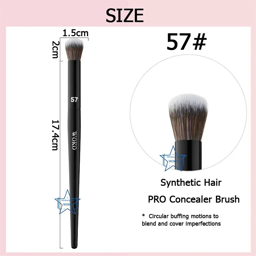 70 Pro Big Foundation Brush Cream Foundation Makeup Brush Chubby Professional Synthetic Hair Face Contour Foundation Makeup Tool Lootquake LLC