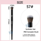 70 Pro Big Foundation Brush Cream Foundation Makeup Brush Chubby Professional Synthetic Hair Face Contour Foundation Makeup Tool Lootquake LLC