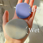 1PCS Round Square Triangle Shape Cosmetic Puff Soft Dry and Wet Dual-use Air Cushion Foundation Powder Sponge Puff Makeup Tools Lootquake LLC