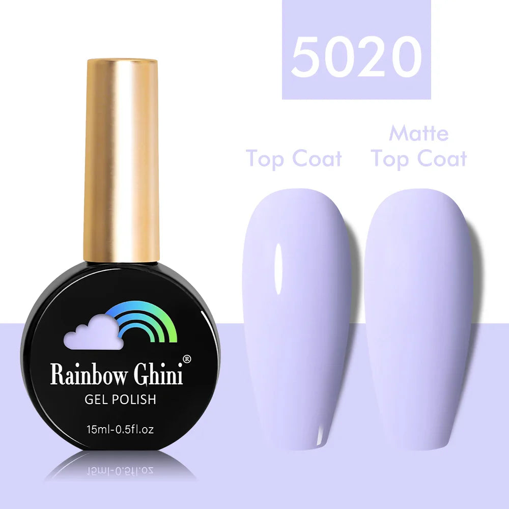 Rainbow Ghini UV LED Glitter Purple Gel Nail Polish 15ml Manicure Art Accessories Nail Glue Supplies for Professionals Varnishes Lootquake LLC