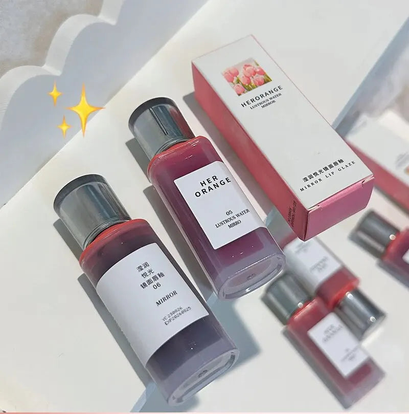 HERORANGEYingrun YueguangLip Gloss Non-stick Cup Lipstick Long-lasting Waterproof Lipstick Matte Lip Glaze Affordable Lipstick Lootquake LLC