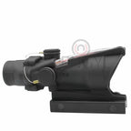 Hunting A*OG 4x32 Fiber Illuminated Red Chevron Scope THRIXINE