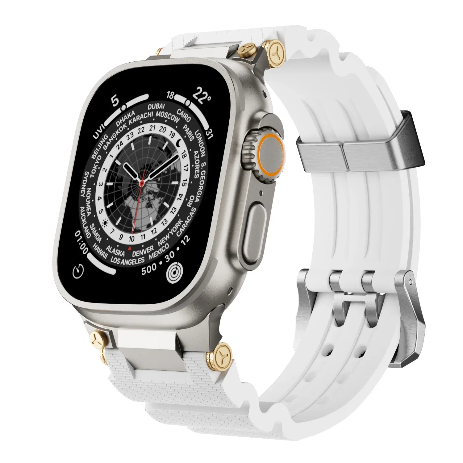 Apple Watch Silicone Sports Strap - Waterproof Rubber Band