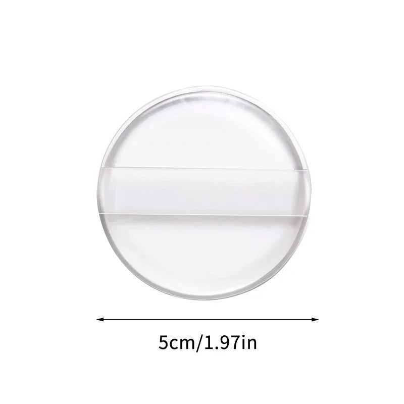 Soft Silicone Gel Powder Puff Sponge For Cosmetic Face Foundation BB Cream No Powder Eating Powder Cosmetic Puff Makeup Tools