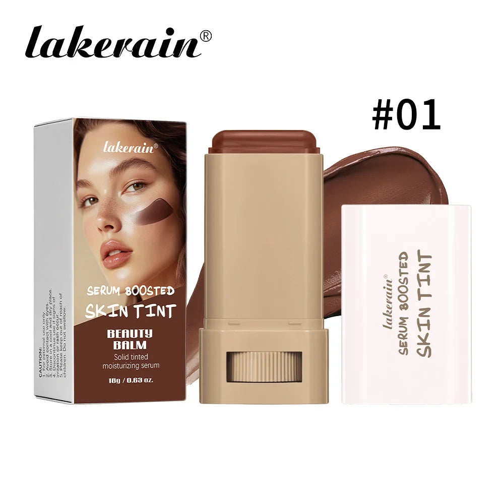 Eraser Foundation Stick Stick Serum Boosted Skin Tint Foundation Stick Smooth Plumper Hight Coverage Travel Flawless Foundation Lootquake LLC