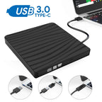USB External CD DVD Reader CD/DVD Drive Burner Reader External DVD CD Writer Drive Portable Burner Reader for Laptop Desktop PC Lootquake LLC