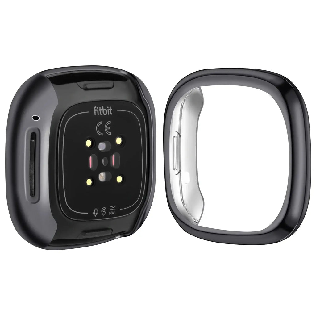 Fitbit Versa & Sense Case and Screen Protector - SJB-DIAMOND ELITES