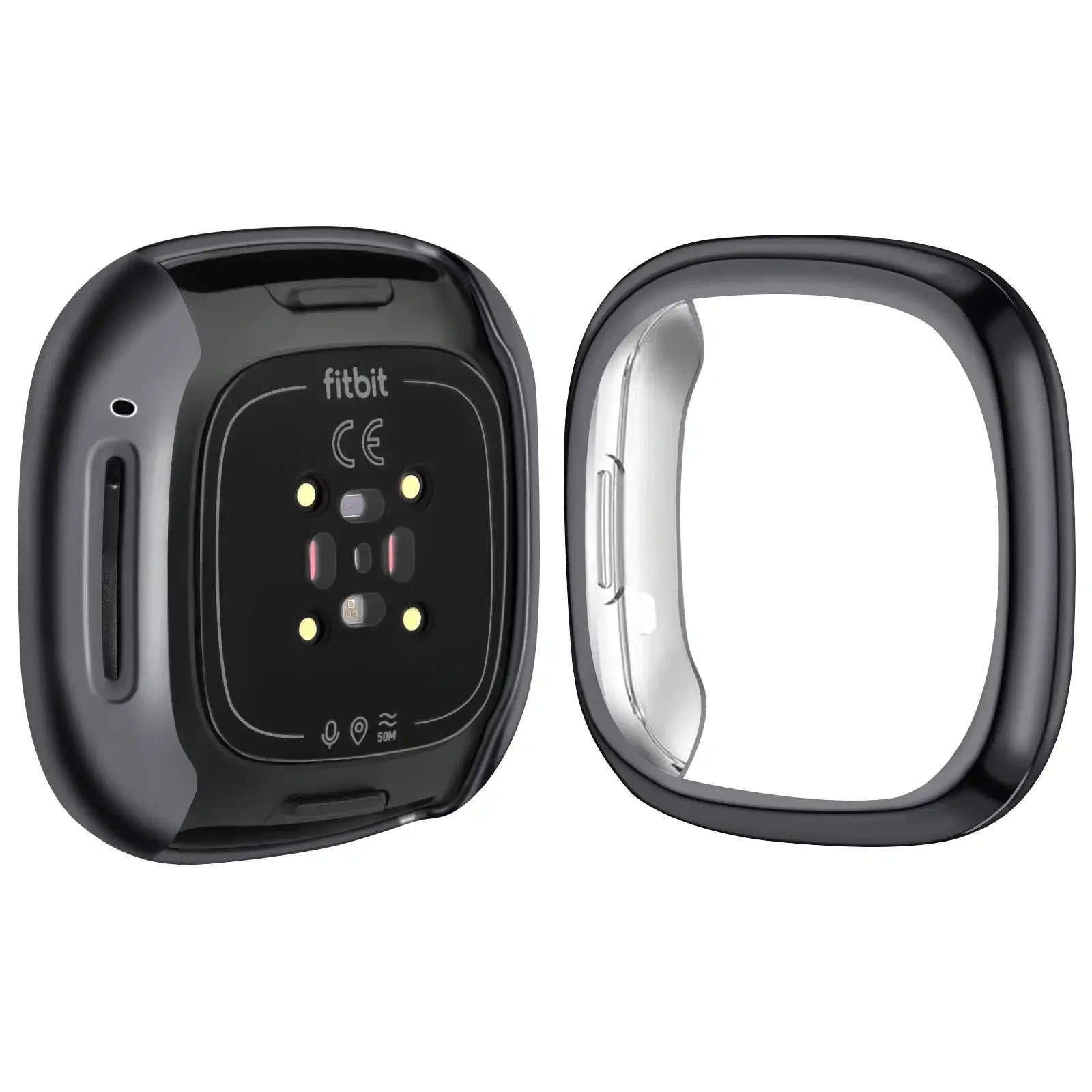 Fitbit Versa & Sense Case and Screen Protector - SJB-DIAMOND ELITES