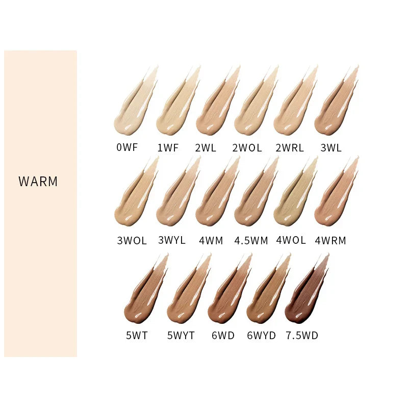 Face Foundation Makeup Base Cream Mineral Full Coverage Concealer No Cracking No Drying Waterproof Face Corrector Lootquake LLC