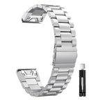 Garmin Stainless Steel Band - Sleek QuickFit Design - SJB-DIAMOND ELITES