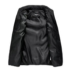 2024 New Puffer Sleeveless Coats Mens Solid Color Down Jacket Winter Warm Vest Jacket Men Waistcoat Outwear Windbreaker Clothing