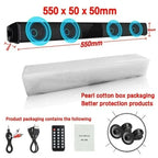 Home Theater Sound System Bluetooth Computer Speakers for TV Soundbar Box Subwoofer Radio Music Center Boom Box Column Hot Sale Lootquake LLC