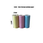 57x25mm Mini Printer Thermal Paper Label Sticker Self-adhesive Paper for Kids Instant Print Camera Pocket Printer