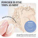 Ocheal Matte Face Setting Powder Oil-control Lightweight Radiant Foundation Pressed Powder Face Full Coverage Makeup Cosmetic Lootquake LLC