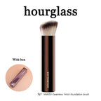 Hourglass Seamless Finish Foundation Brush Angled Foundation Brush Face Buildable Coverage Liquid Cream Foundation Makeup Tool Lootquake LLC