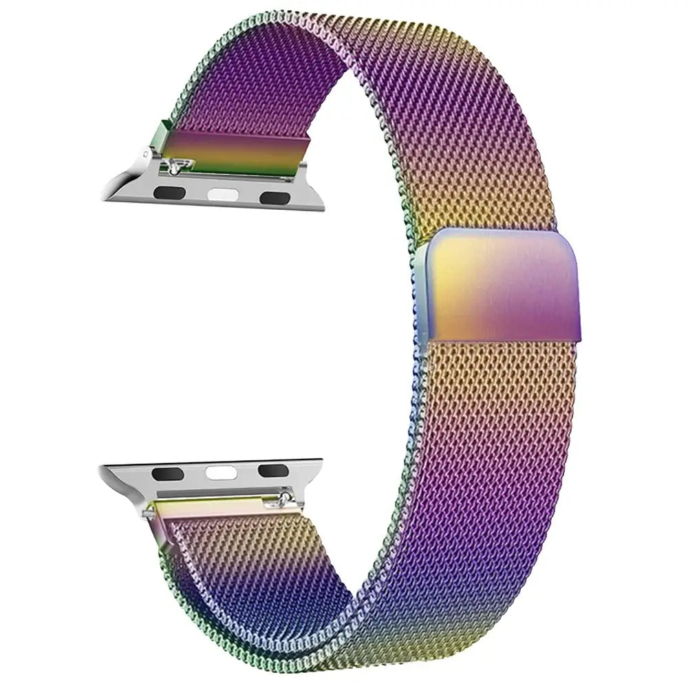 Apple Watch Stainless Steel Band - Elegant Magnetic Strap - SJB-DIAMOND ELITES