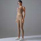 Women's tracksuit Sports Bra and Running Pants THRIXINE
