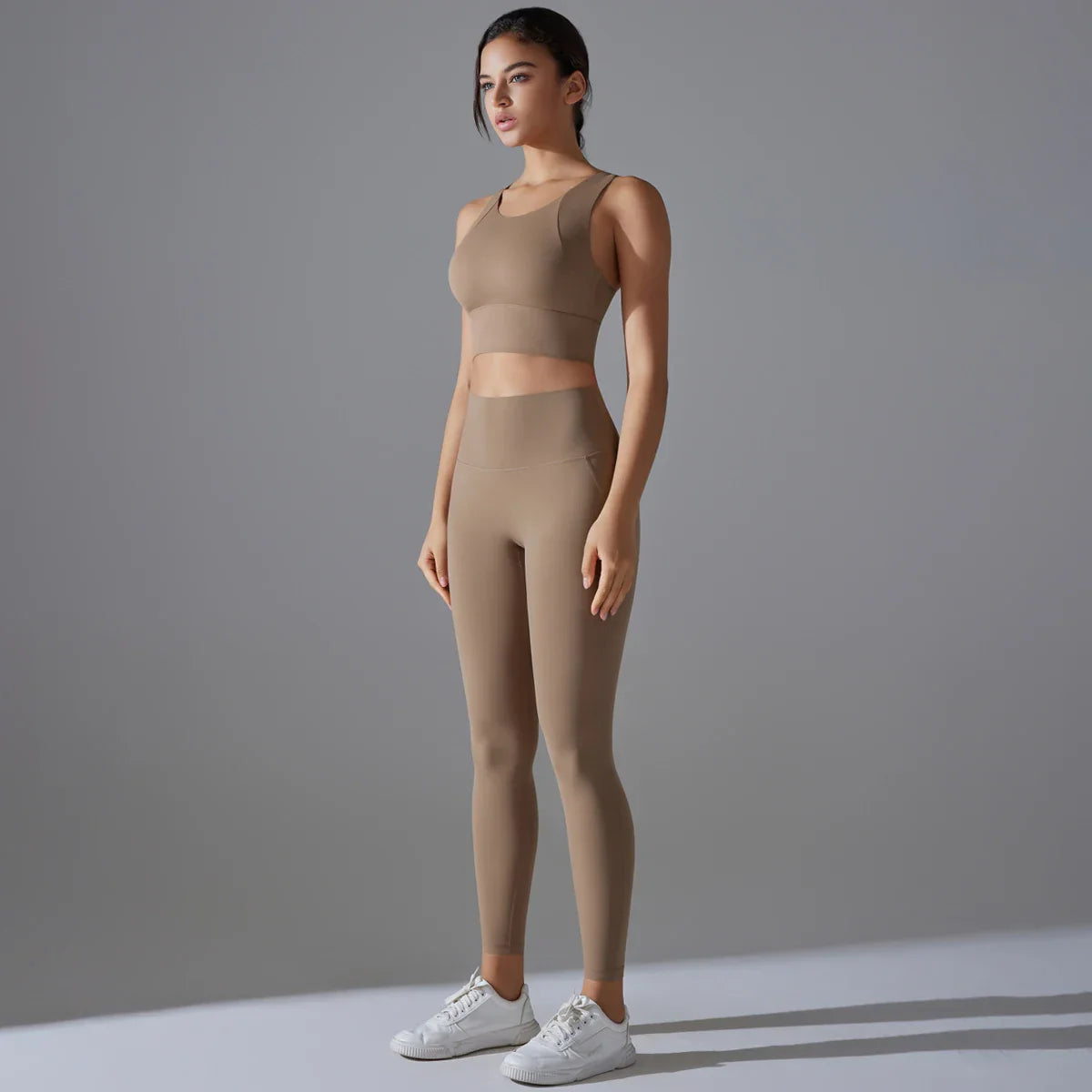 Women's tracksuit Sports Bra and Running Pants THRIXINE