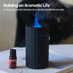Newest RGB Flame Aroma Diffuser Aromatherapy Essential Oil Difusor USB Portable Air Humidifier Ultrasonic Nebulizer For Home Car