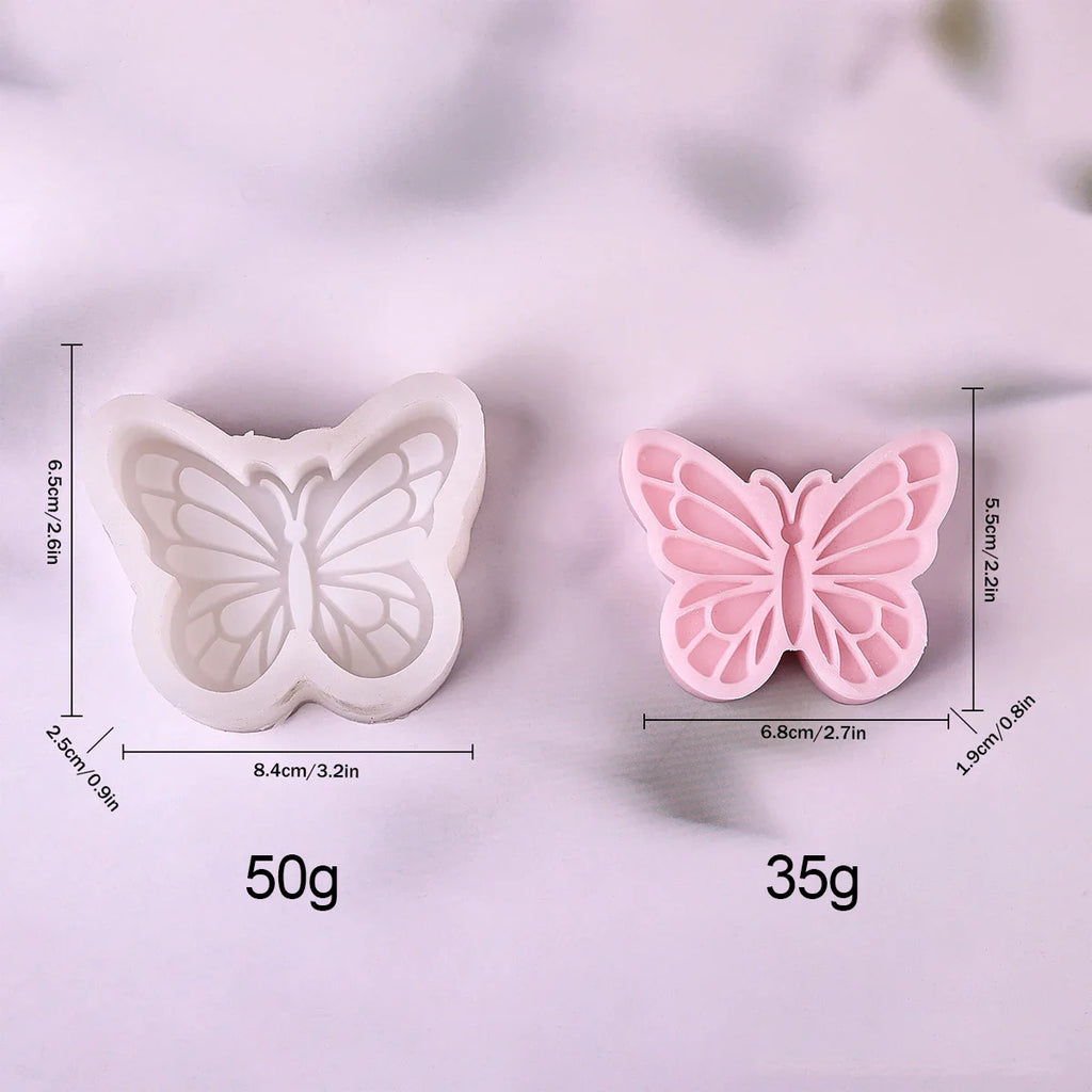 Sculpture Beautiful Butterfly Candle Silicone Mold DIY Insect Series Resin Mould Aromatherapy Soap Gypsum Handmade Home Decor Lootquake LLC