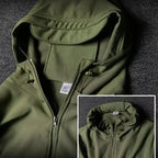 Camo Winter Tactical Sets Men Shark Skin Soft Shell Hooded Jacket+Multi-pocket Straight Cargo Pant 2Pcs Suits Waterproof Set Lootquake LLC
