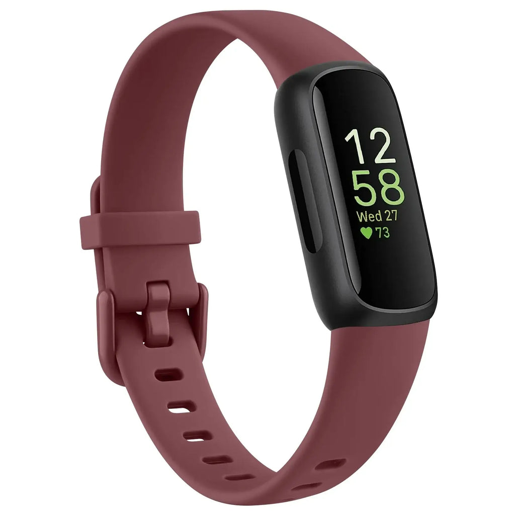 Fitbit Inspire 3 Silicone Band – Soft Waterproof Strap - SJB-DIAMOND ELITES