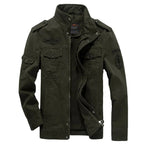 Casual Plus Military Jacket THRIXINE
