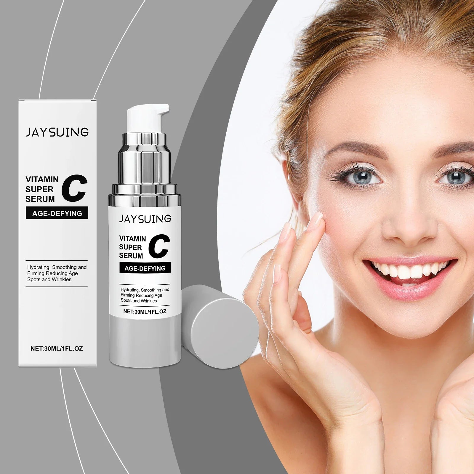 Vitamin C Facial Essence Dilute Pigment Deposition Relieve Dryness Even Skin Tone Tender Long-Lasting Hydration Brighten Serum